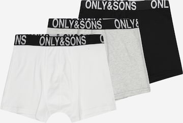 pilka Only & Sons Junior Apatinės kelnaitės 'OSJFITZ': priekis