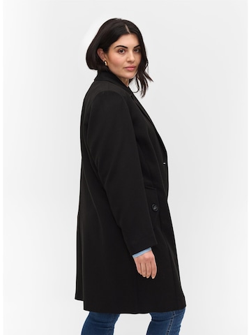 Zizzi Between-Seasons Coat 'MSAVANNA' in Black