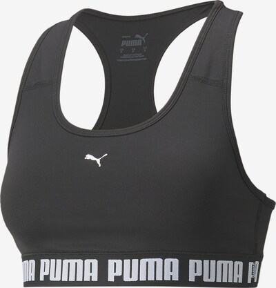 PUMA BH in schwarz / weiß, Produktansicht
