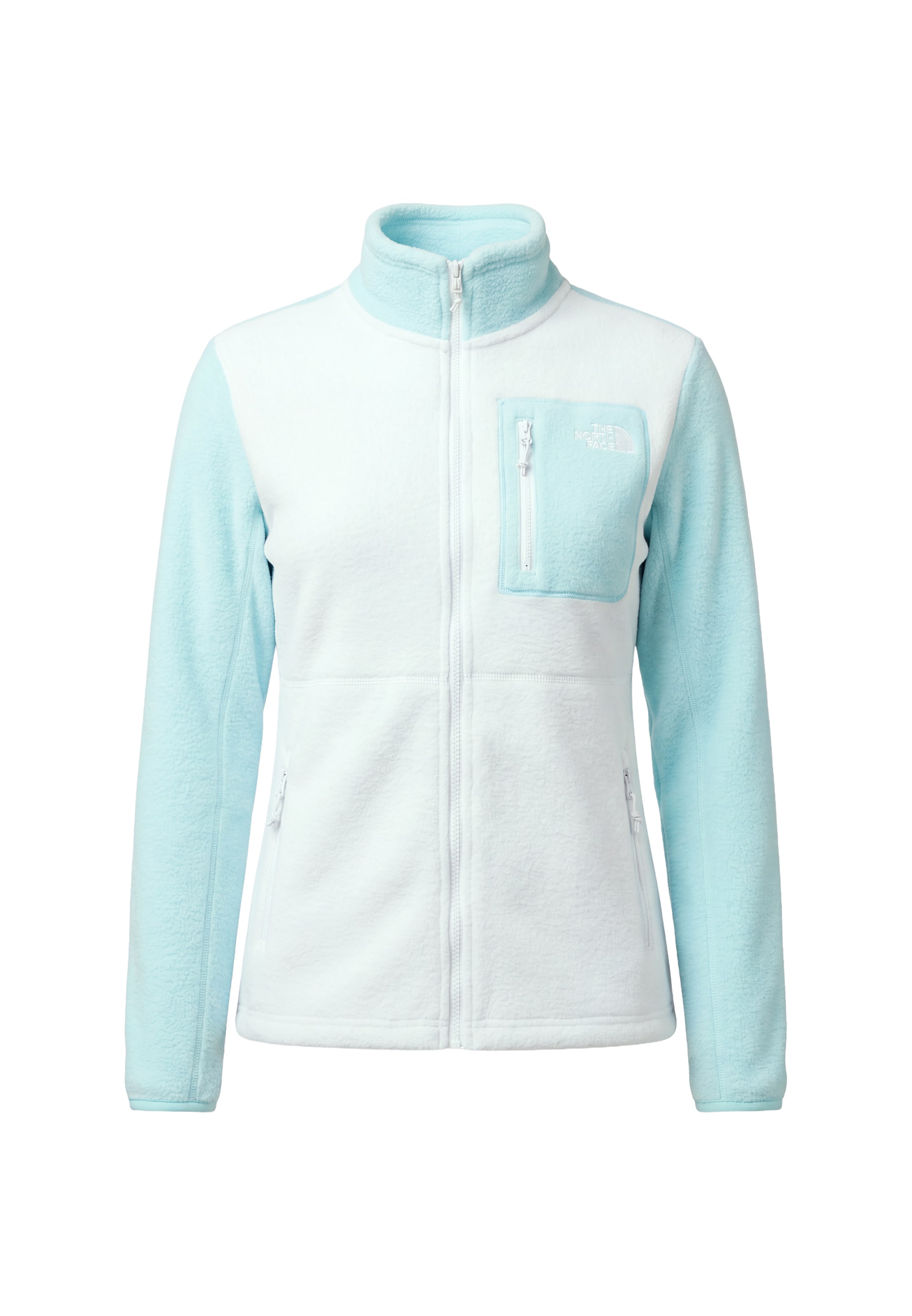 THE NORTH FACE Funktionsfleecejacke 'YUMIORI' in Weiß: Vorderseite