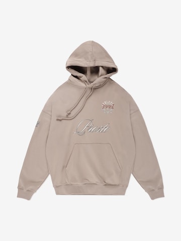 Prosto Sweatshirt 'Football Fan'‌‌‌‌‌‌‌‌‌‌ in Beige: Vorderseite