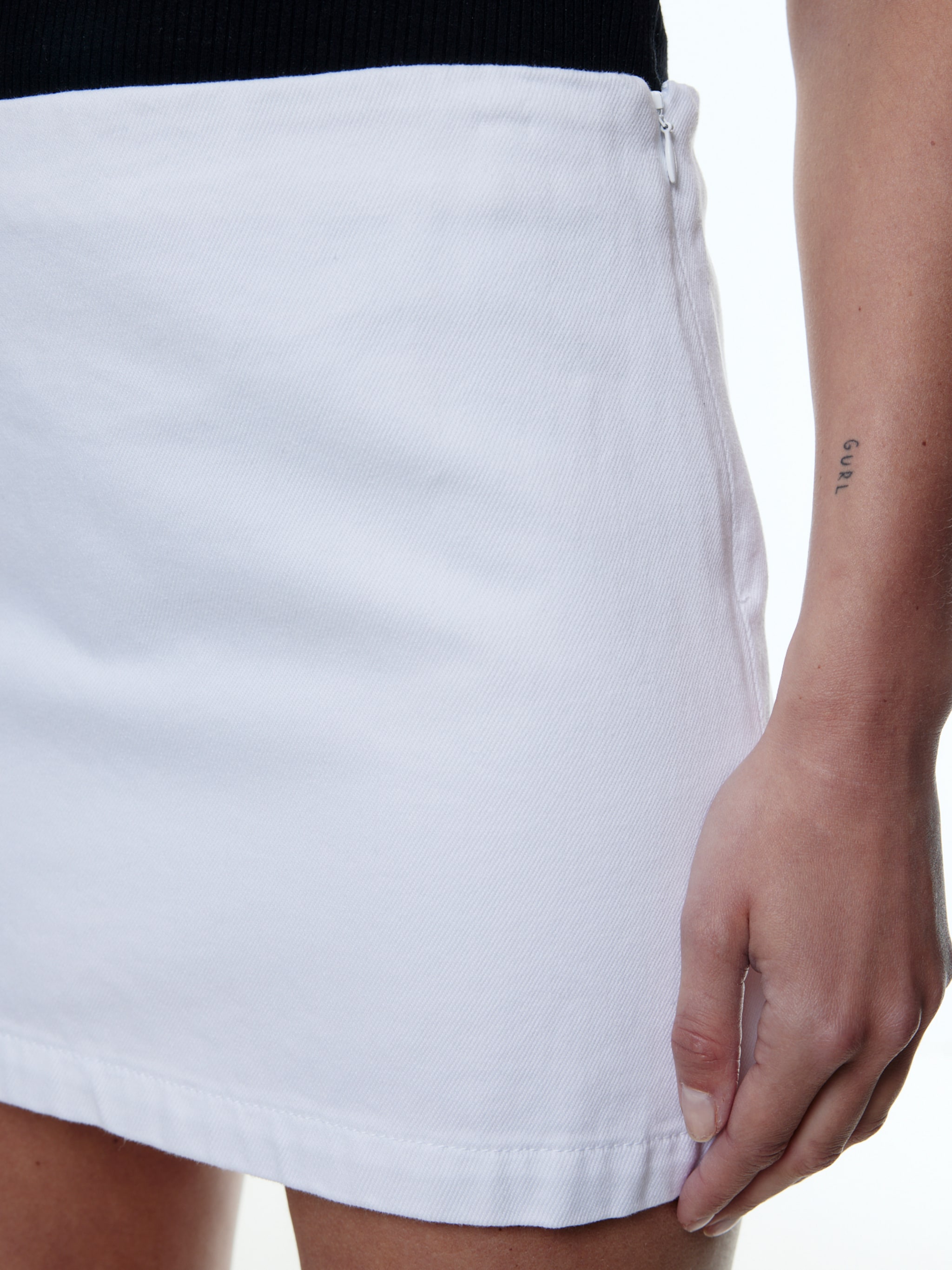 EDITED Produkte Rock 'Enie' white denim