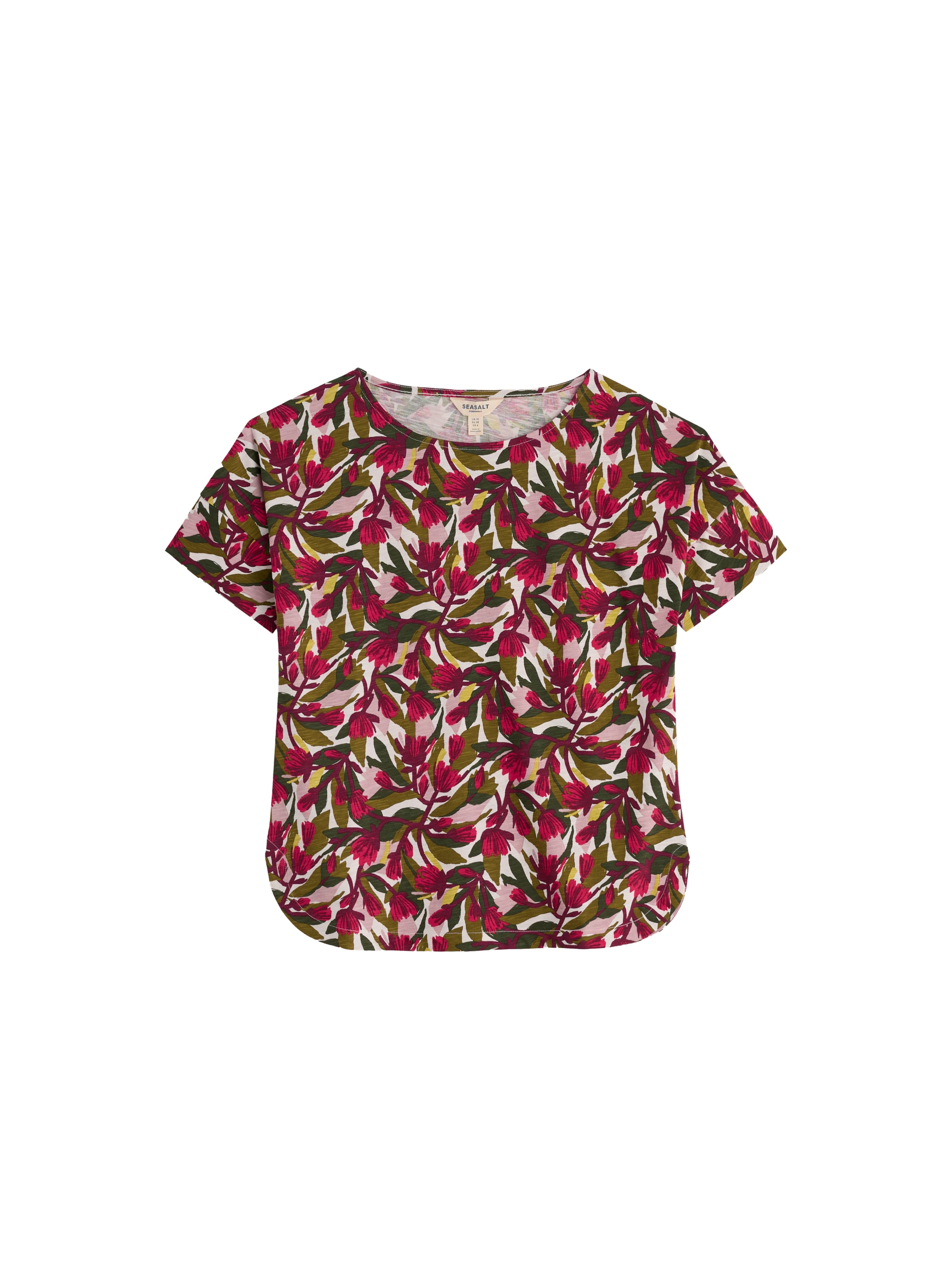 Seasalt Cornwall Shirt 'Bryher View' in Red: front