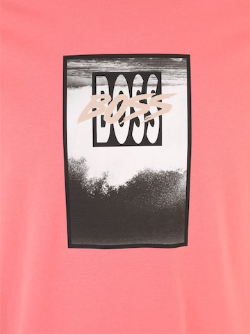 BOSS Shirt 'Te_Dj' in Rood