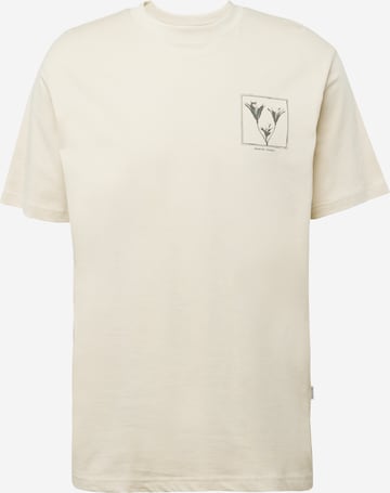 T-Shirt 'RELAX' SELECTED HOMME en beige : devant