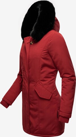 Parka d’hiver 'Karmaa' MARIKOO en rouge