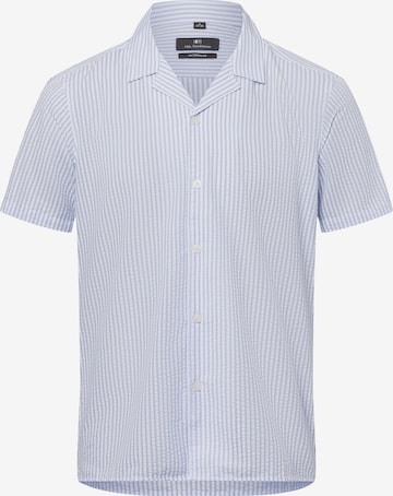 Nils Sundström Regular Fit Hemd in Weiß: Vorderseite