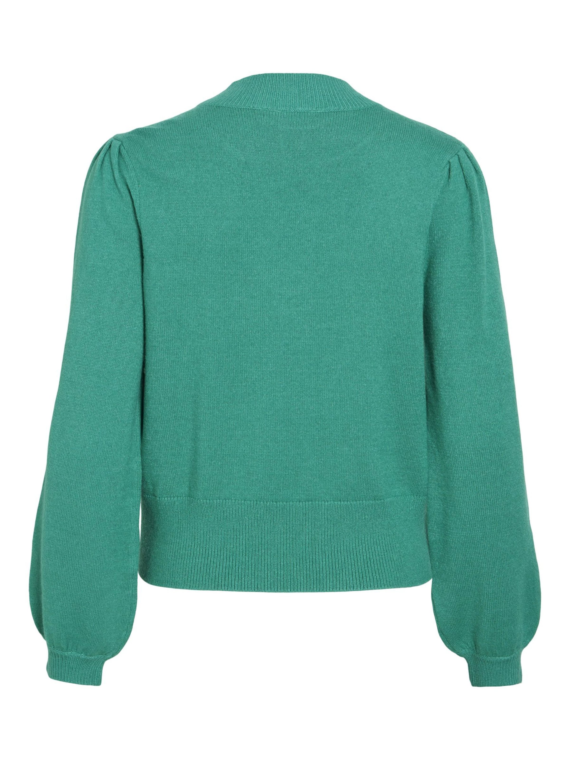 VILA Sweater 'VIRil' in Green