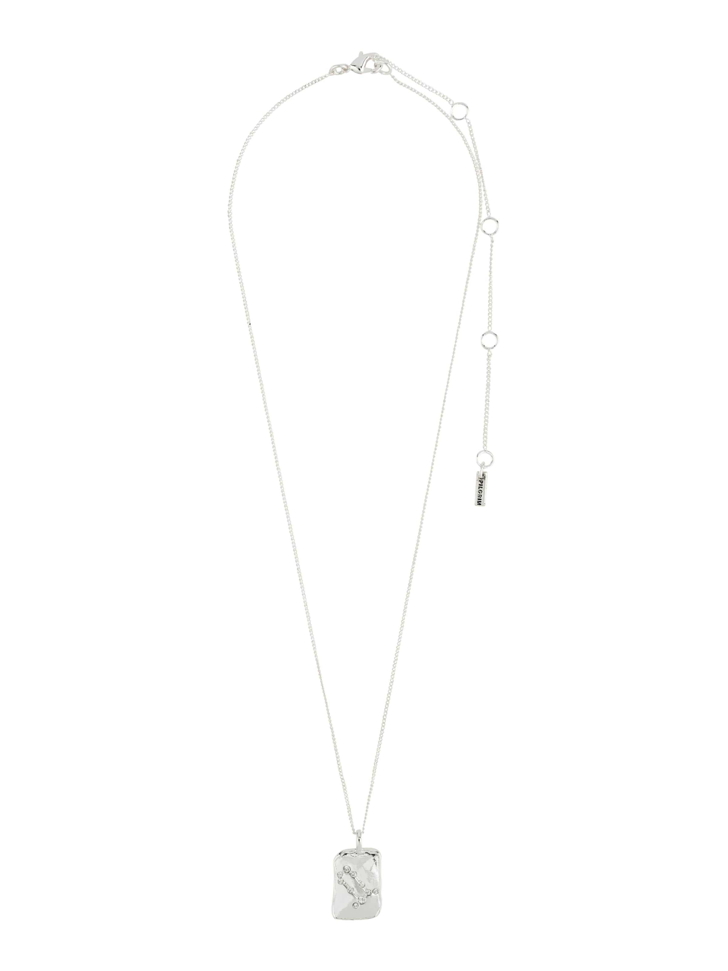 Pilgrim Цепочка 'Zodiac Sign Gemini' в Серебристый