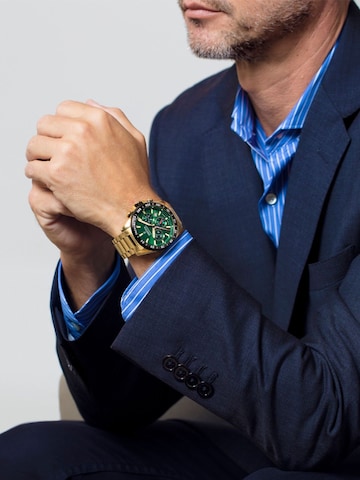 FESTINA Analogové hodinky 'Chronograph Timeless Chronograph' – zelená