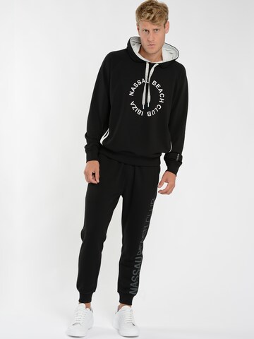 NASSAU Beach Club Sweatshirt ' NB22009 ' in Zwart