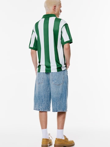 T-Shirt 'HONDA' Pull&Bear en vert