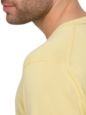 FALKE Sweater 'Cotton Knit' in Yellow
