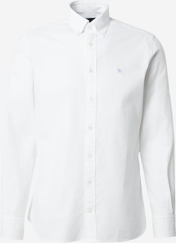 Hackett London Рубашка в Белый: спереди