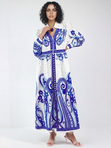 MSN Collection Dress in Blue: front