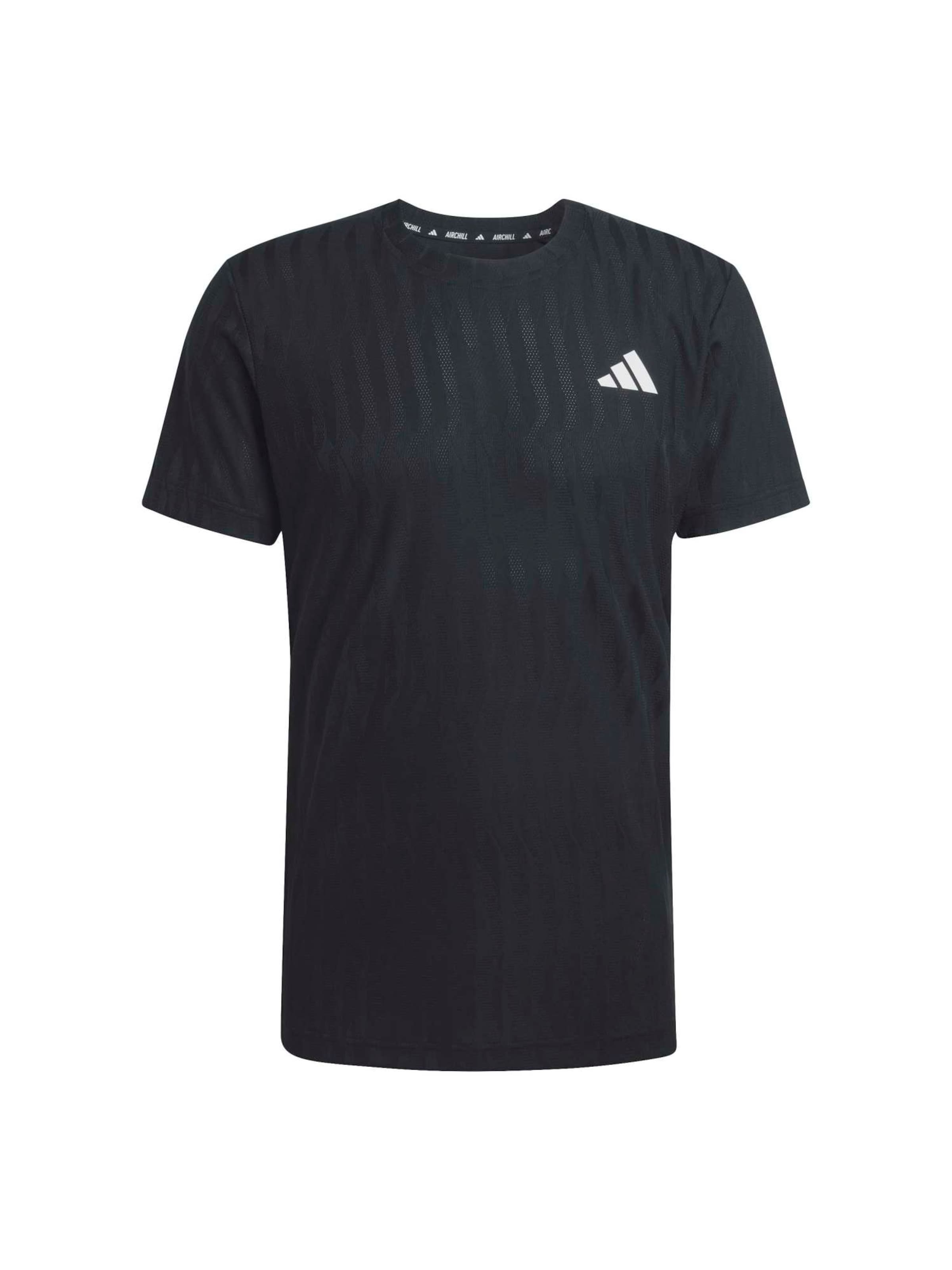 ADIDAS PERFORMANCE Performance Shirt 'Airchill Freelift' in Black: front