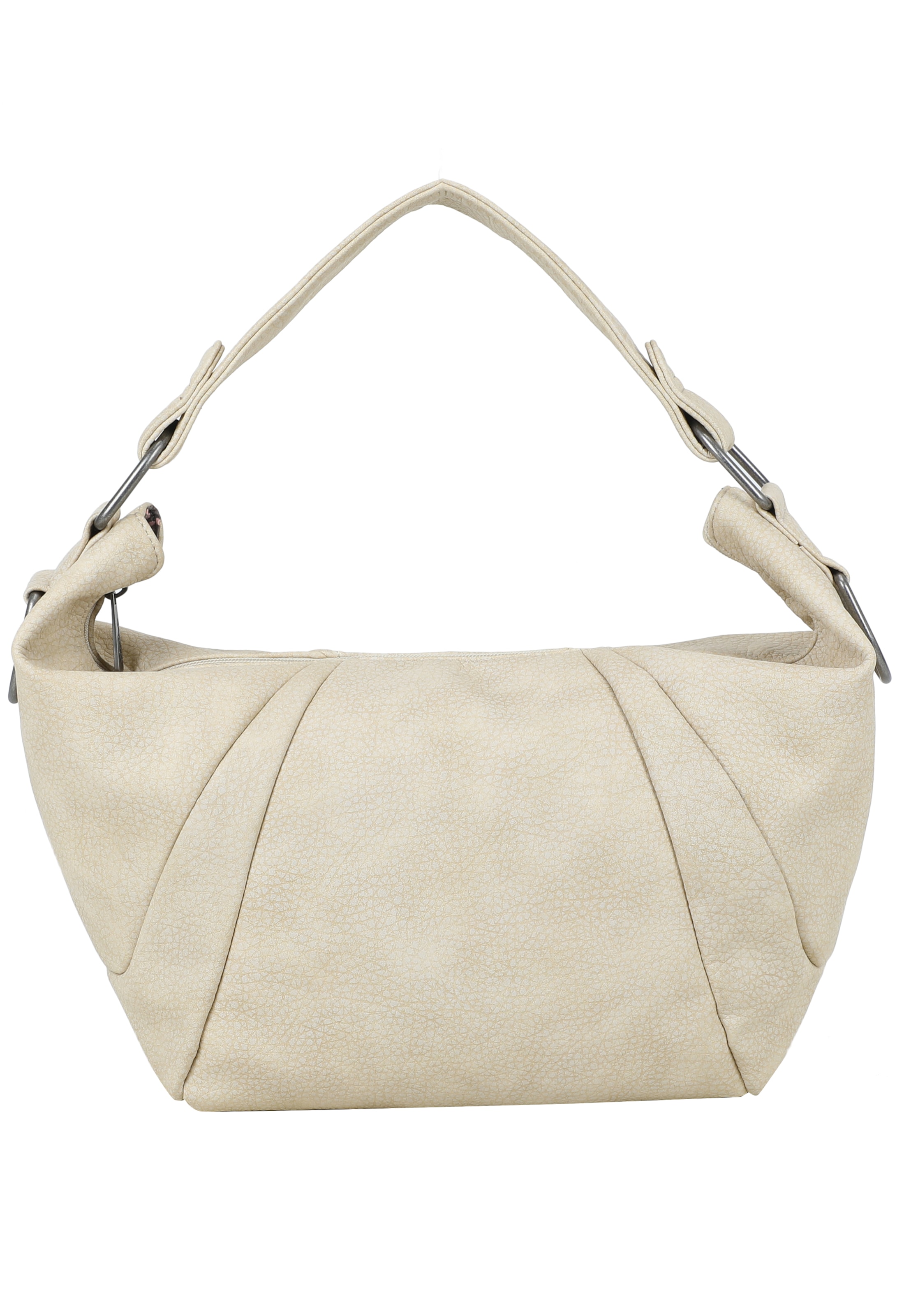 Borsa a mano 'Croissant Hobo' di Fritzi aus Preußen in bianco