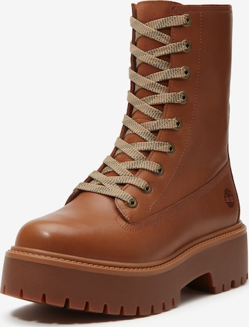 TIMBERLAND Schnürstiefelette 'Stone Street ' in Braun: Vorderseite
