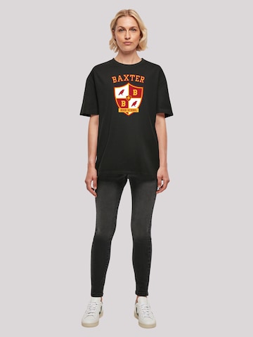 T-shirt oversize 'Sabrina Adventures Of Sabrina Men's Baxter Crest' F4NT4STIC en noir