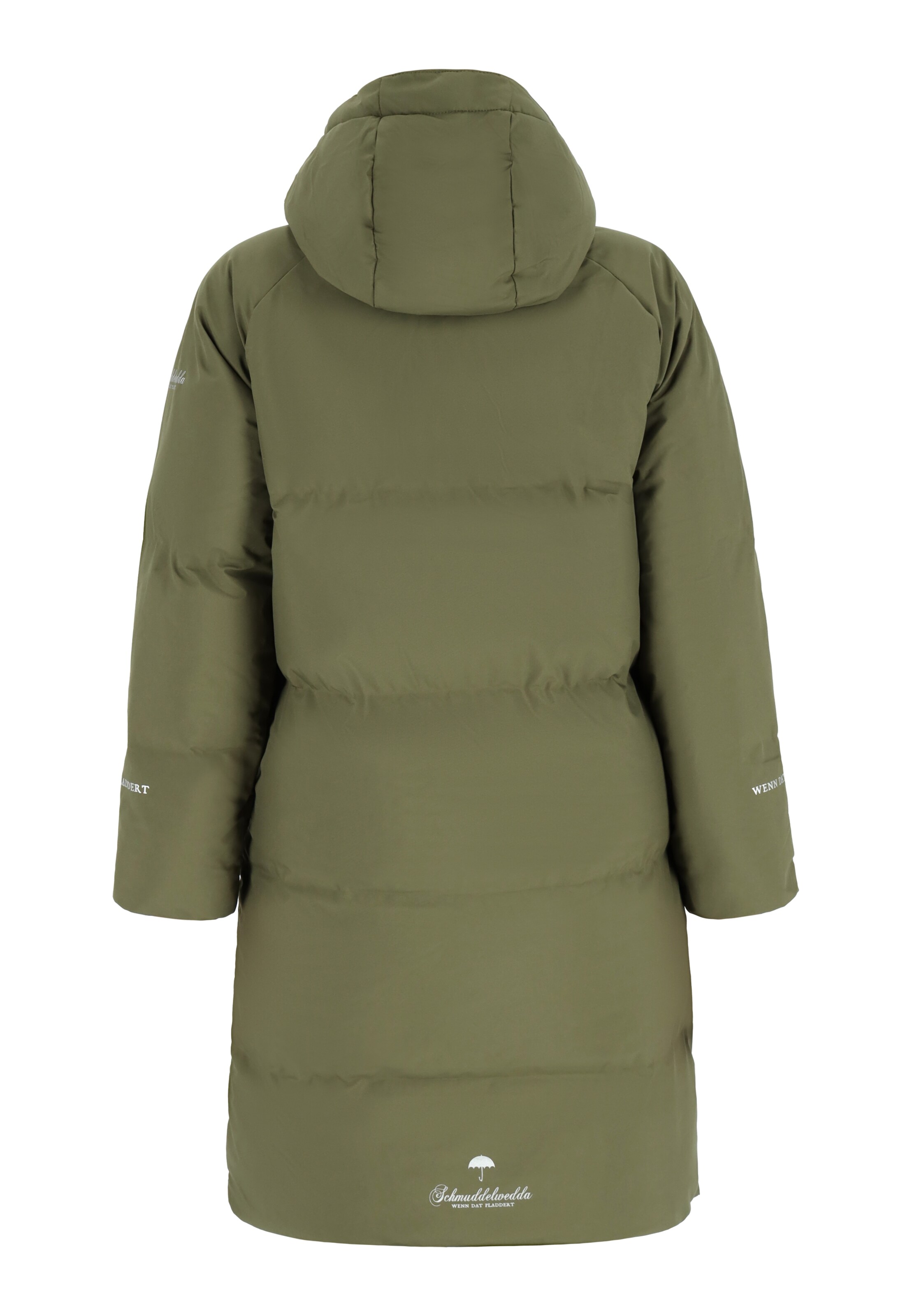 Schmuddelwedda Mantel in Groen