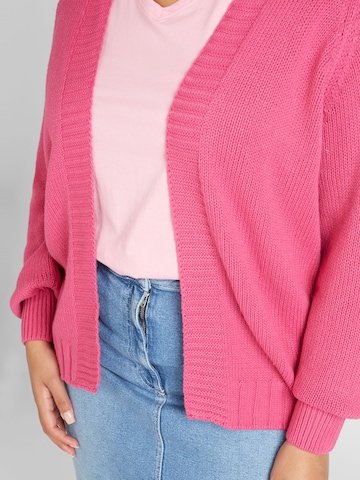 ONLY Carmakoma Cardigan 'MILLE' i pink