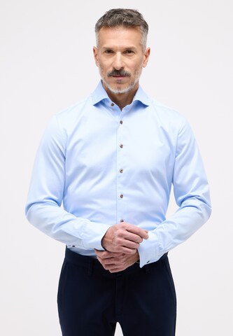ETERNA Slim Fit Hemd in Blau: predná strana