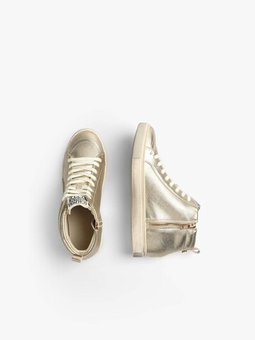 Scalpers Sneakers hoog in Goud
