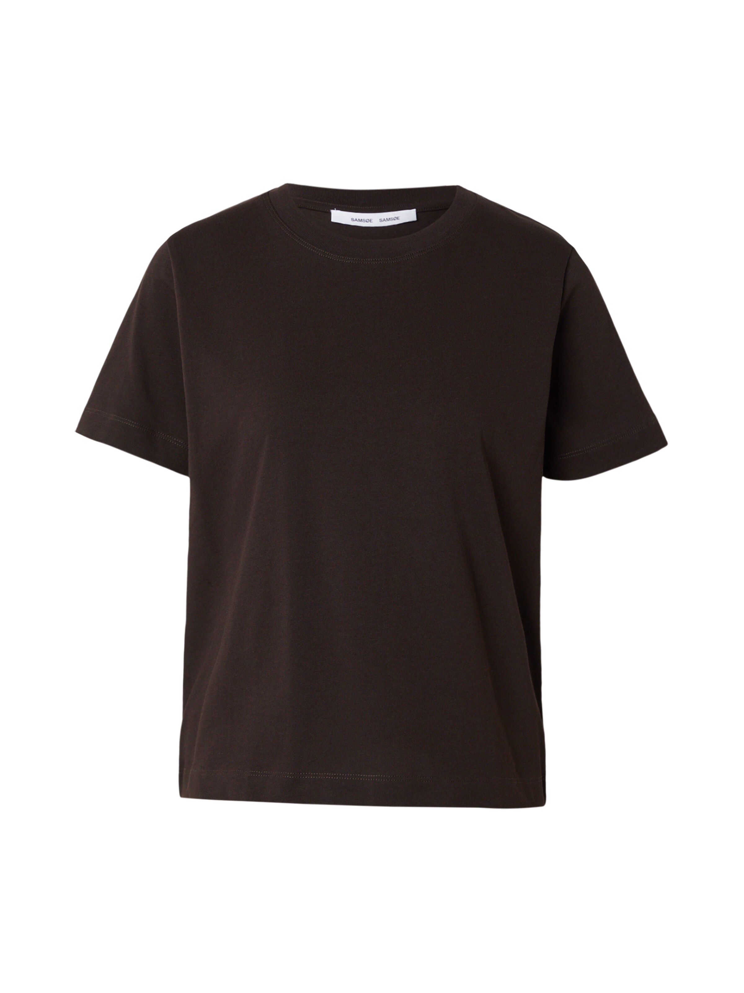 Samsøe Samsøe - Camiseta 'Camino' en marrón: frente