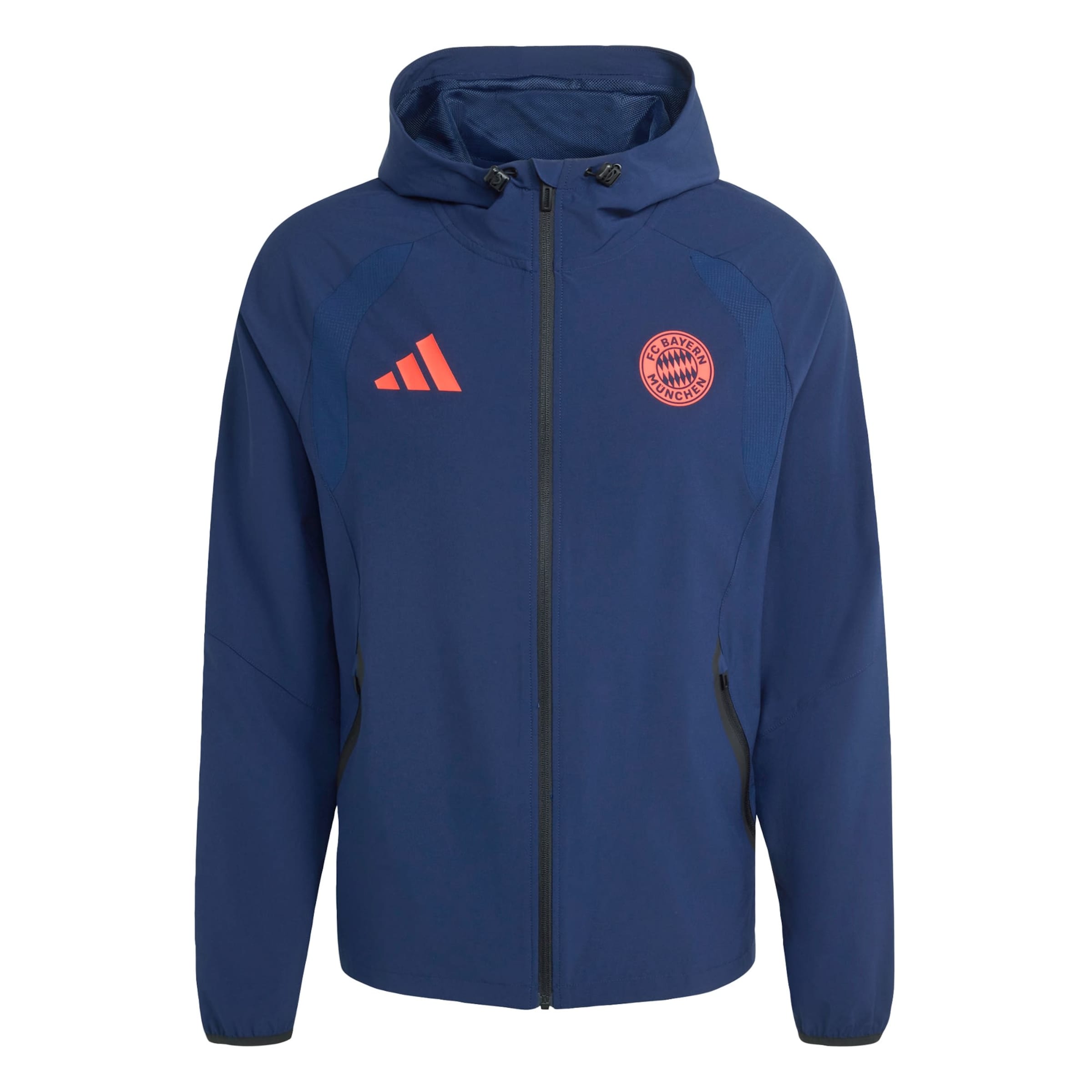 ADIDAS PERFORMANCE - Chaqueta deportiva 'FC Bayern München Tiro' en azul: frente