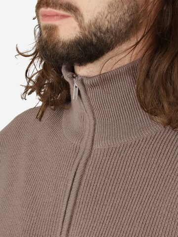 Superstainable Knit Cardigan 'Dublin' in Brown