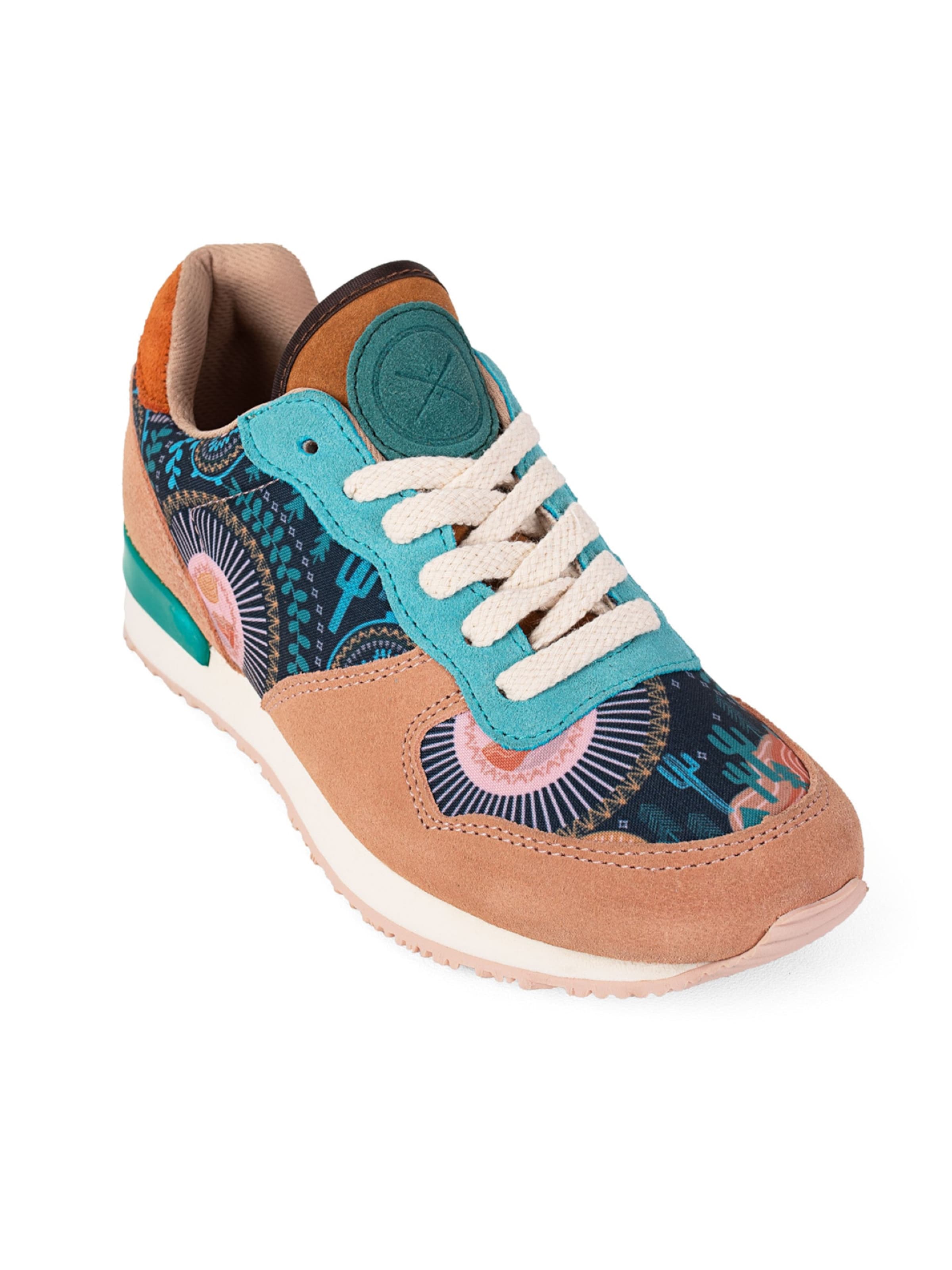 inkkas Sneaker low 'Inkkas Soccoro Sneaker – Handgefertigter Damen-Sneaker in Desert-Farben'‌‌‌ in mischfarben, Produktansicht