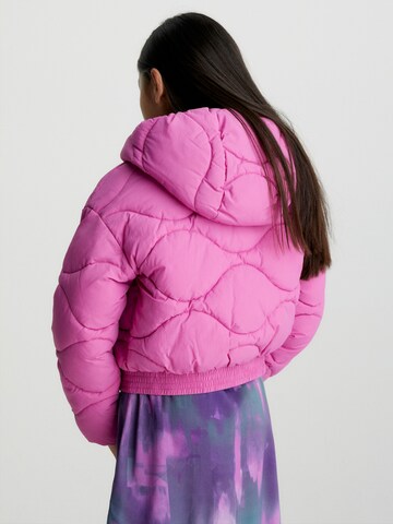 Calvin Klein Jeans Between-Season Jacket in Pink