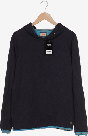 BOSS Sweatshirt & Zip-Up Hoodie in L in Blue: front