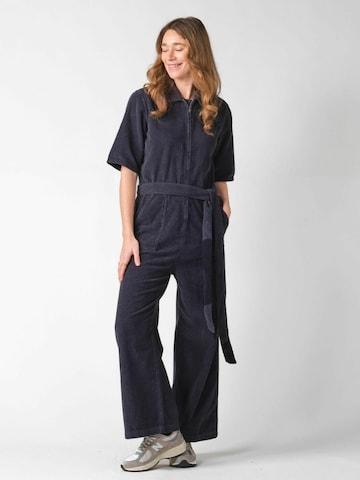 Klitmøller - Jumpsuit ' Asta ' en azul: frente