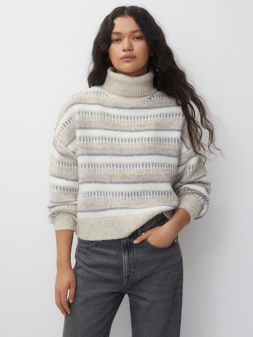 Pull&Bear Tröja i beige: framsida