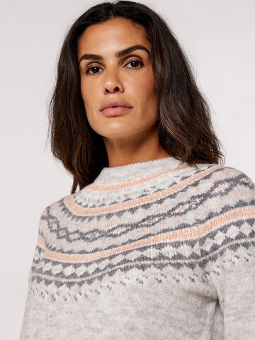 Apricot Sweater in Grey