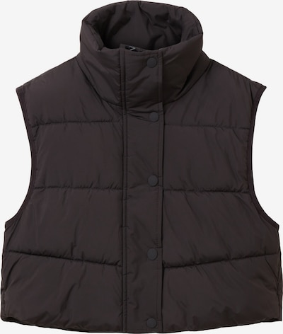 TOM TAILOR DENIM Gilet en noir, Vue avec produit