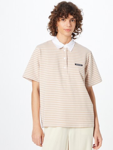 Résumé Poloshirt 'Lisbet' in Beige: predná strana