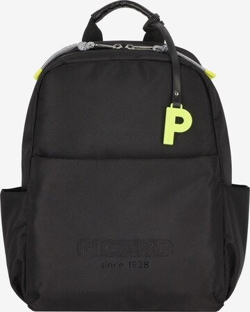Picard Backpack 'Lucky one' in Brown: front