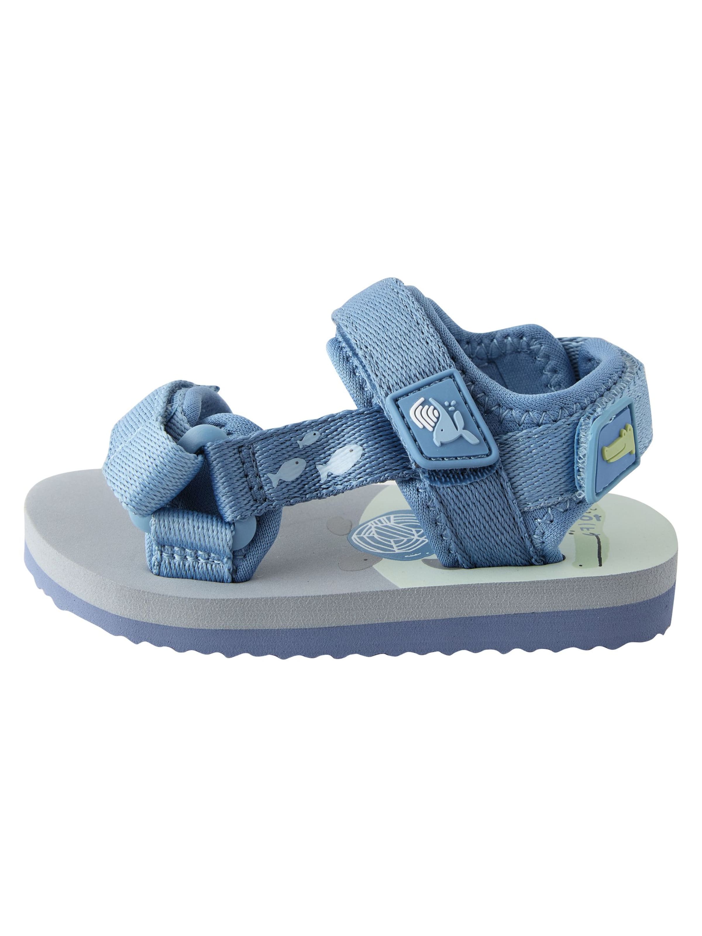 Next Ανοικτά παπούτσια σε μπλε: μπροστά