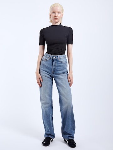 Dr. Denim Regular Jeans 'Echo High Straight' in Blauw