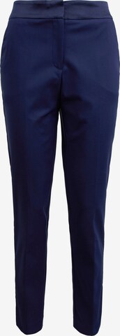 Orsay Regular Pleated Pants in Blue: front