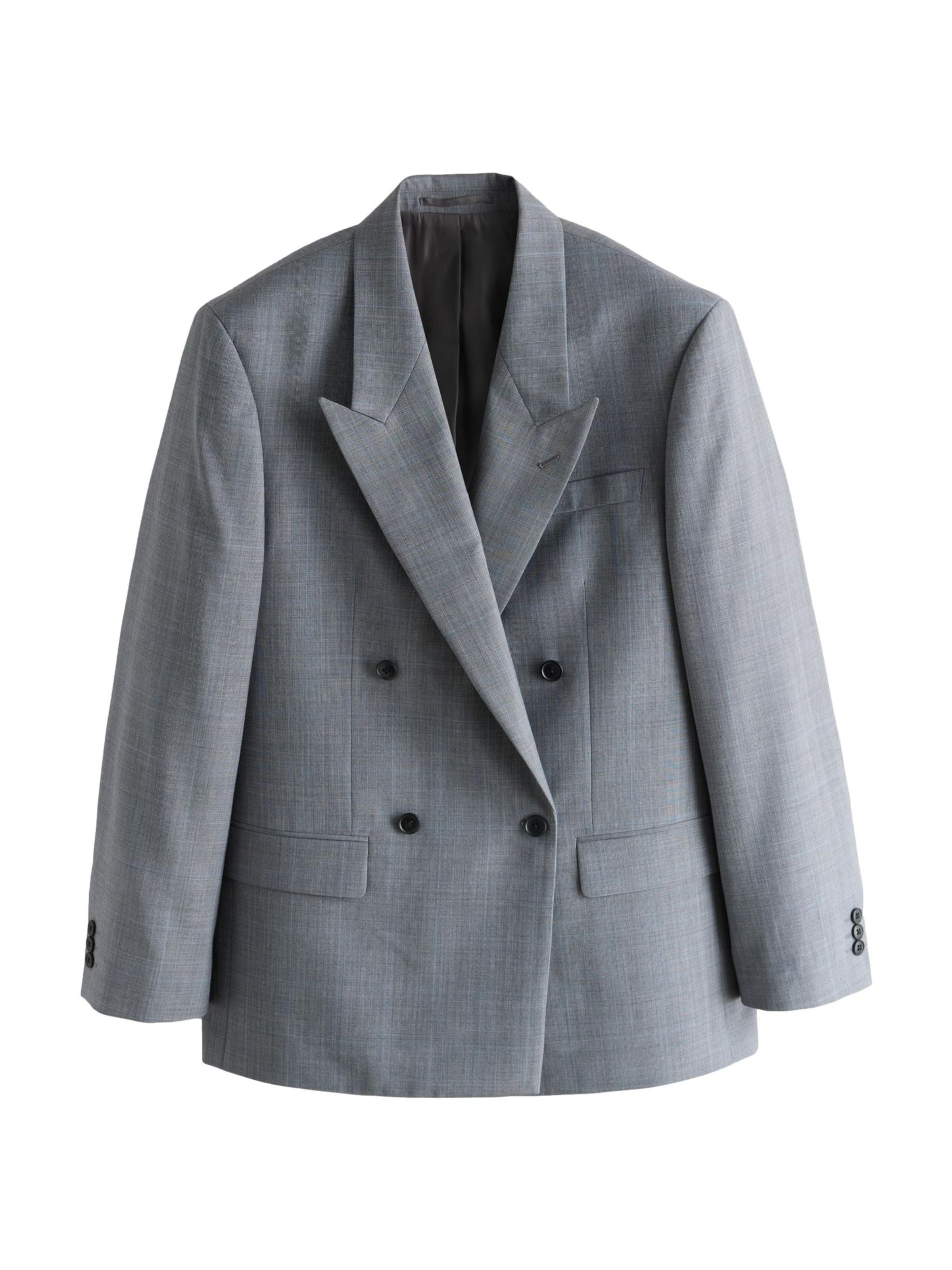 Next Blazer 'Archive Prince Of Wales' in 34 in Light blue / Grey, Item view
