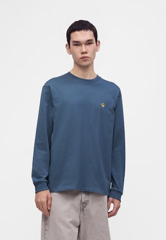 Carhartt WIP Μπλουζάκι 'Chase' σε μπλε: μπροστά
