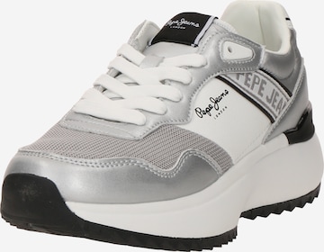 Pepe Jeans - Sapatilhas baixas 'KIMI' em branco: frente