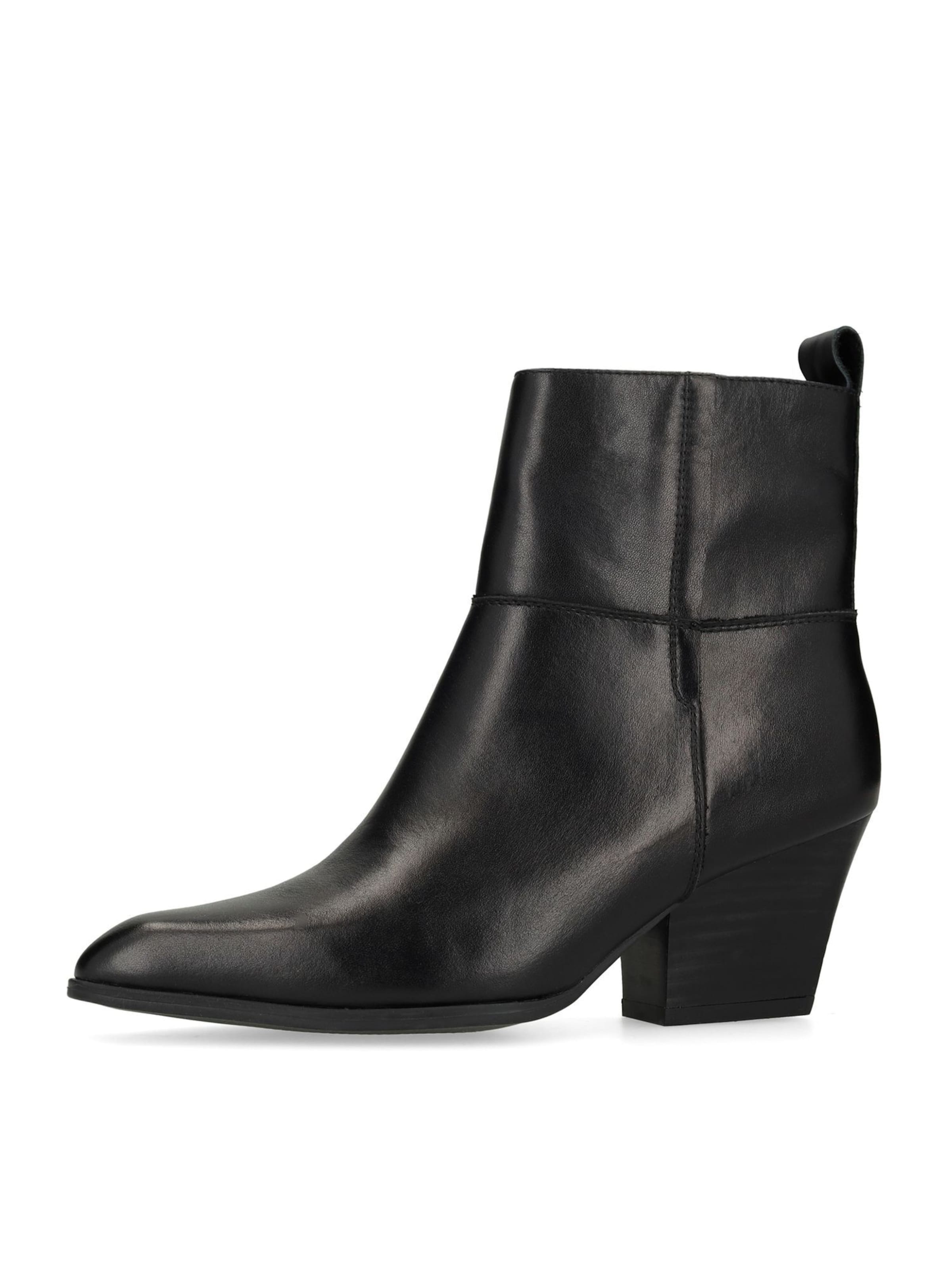 MANFIELD Stiefelette in schwarz, Produktansicht