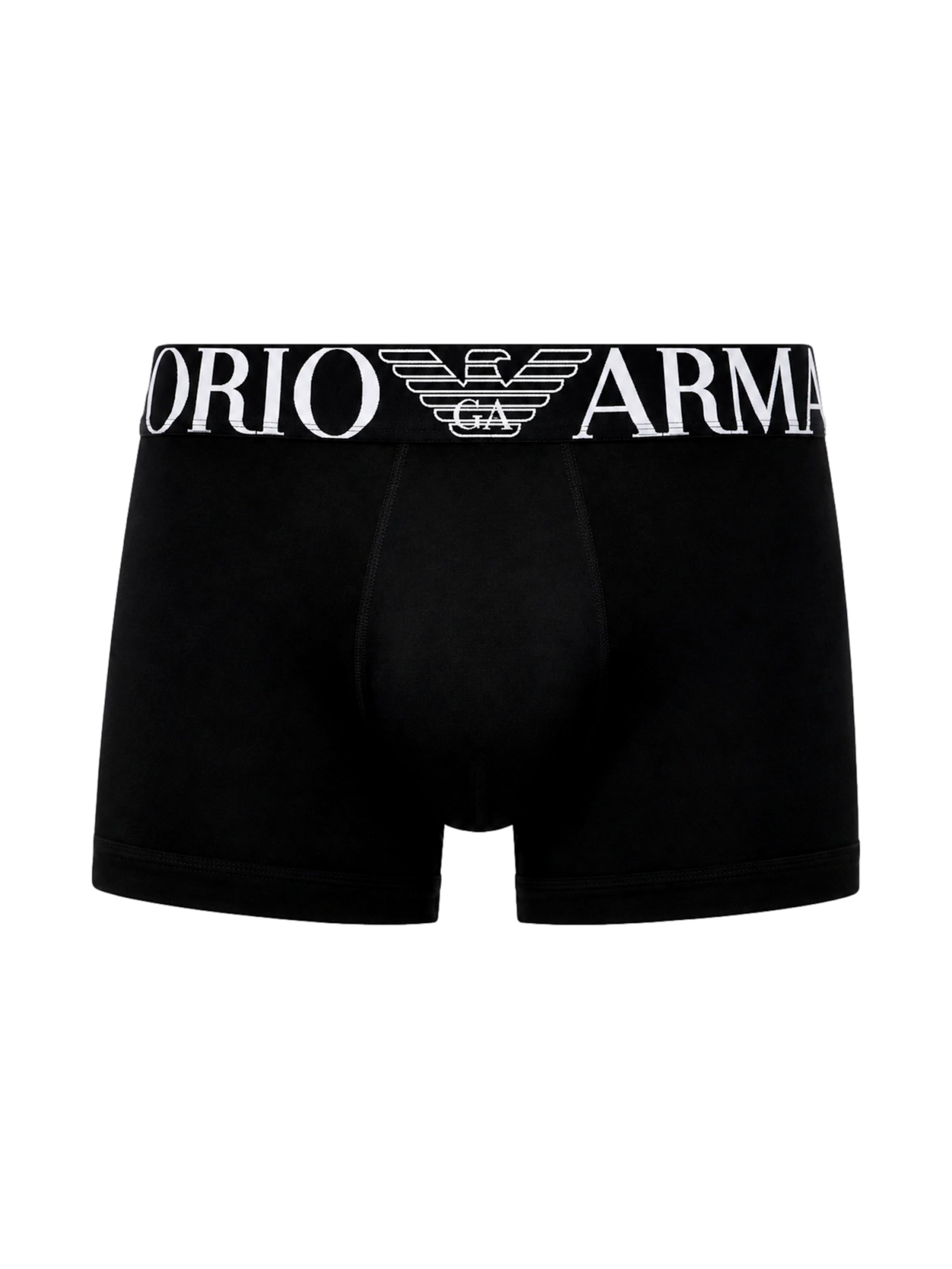 Emporio Armani Boxers en M en noir / blanc, Vue avec produit