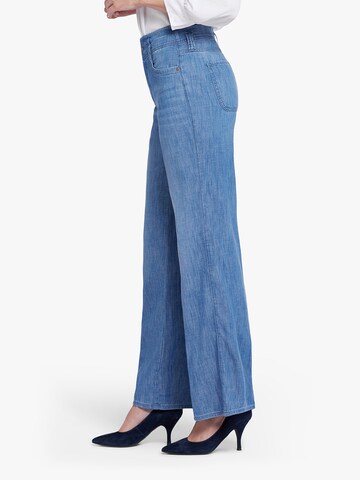 NYDJ Wide Leg Jeans 'Teresa' in Blau