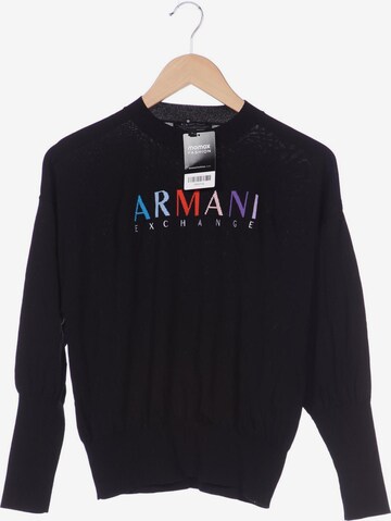 ARMANI EXCHANGE Sweater & Cardigan in S in Black: front