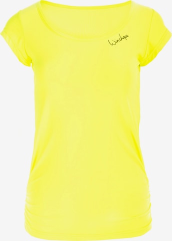 Winshape - Camisa funcionais 'AET106' em amarelo: frente